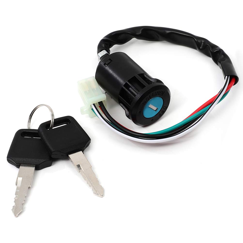 Buy ANGLEWIDE Ignition Key Switch (3 Pin connector) Fit ATV for Quad