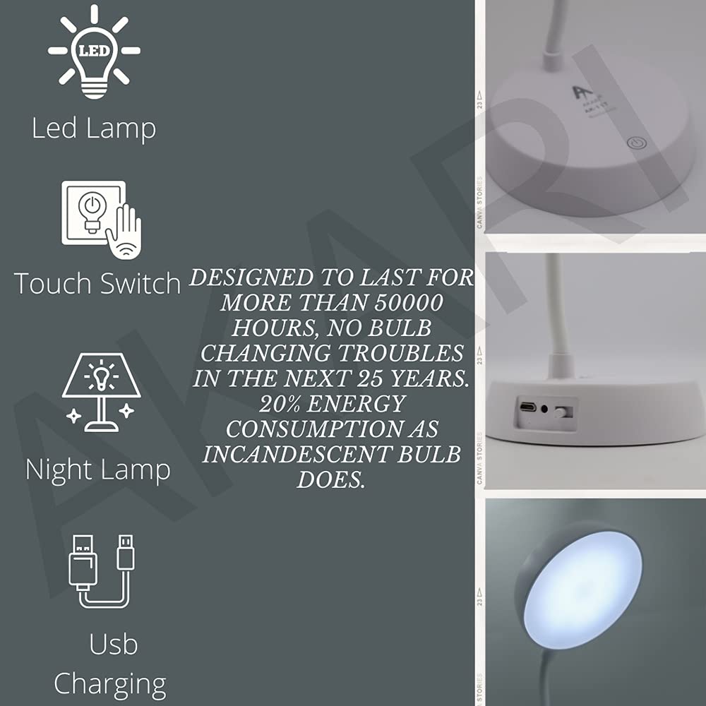 Akari AK-11T Rechargeable LED Study Lamp