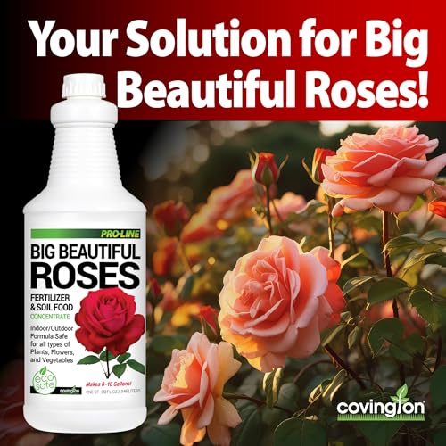 Fertilizante líquido para rosas Covington Naturals 32oz miniatura 2