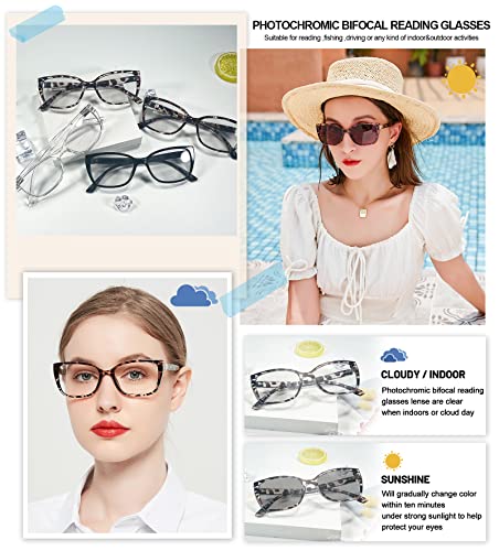 Image of OCCI CHIARI Stylish Reading Glasses Women's Readers Comfort Eyeglasses