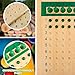 YHZAN Montessori Math Board Learning Multiplication & Division STEM Wooden Educational Toy Manipulative for Homeschooling Classroom Activity