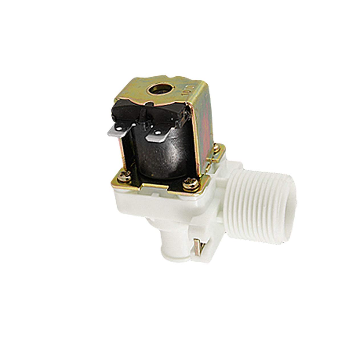 Hidráulica de rosca de 26 mm Válvula de válvulas solenoides de entrada de agua de 90 grados AC220V Válvulas Eléctricas
