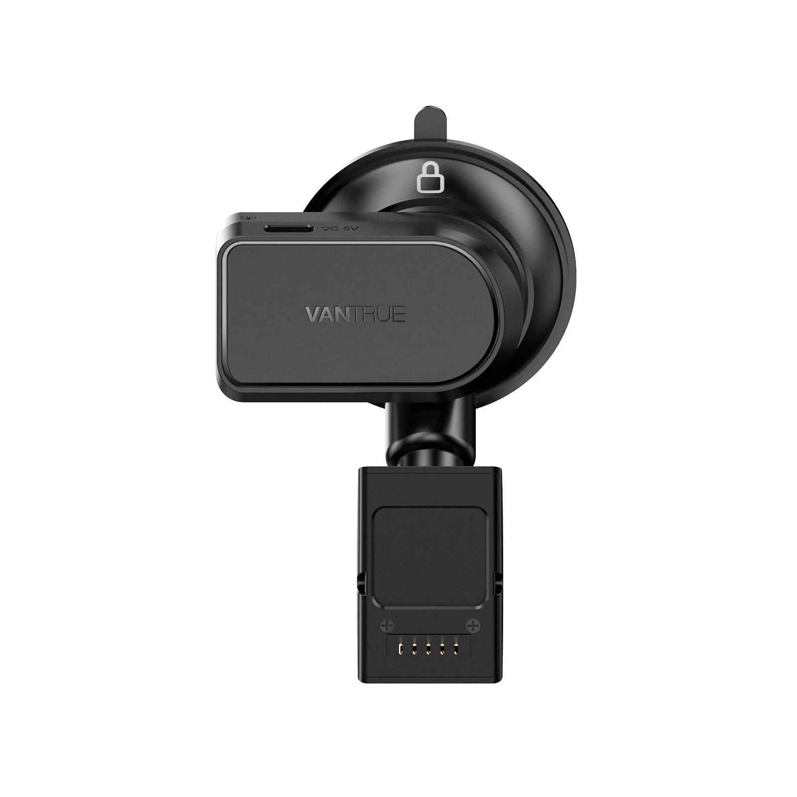 VANTRUEN5/N4 Pro Suction Cup Mount with GPS Receiver for Speed, Route, Loction Tracking
