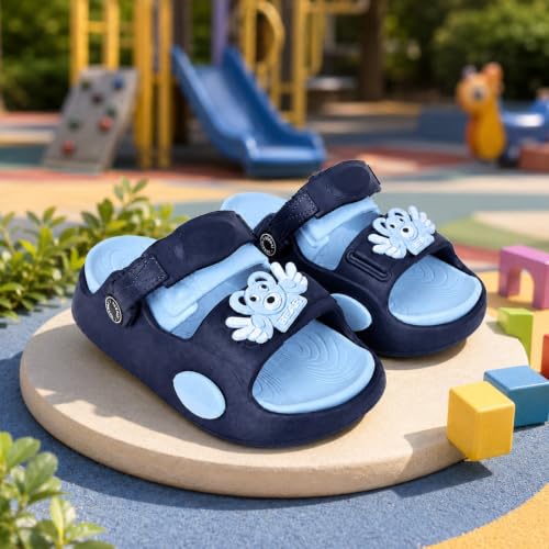 Image of Tiny Tiger Flip Flop Sandal for Baby Boy and Baby Girl, Indoor and Outdoor Clogs for Kids with Strap