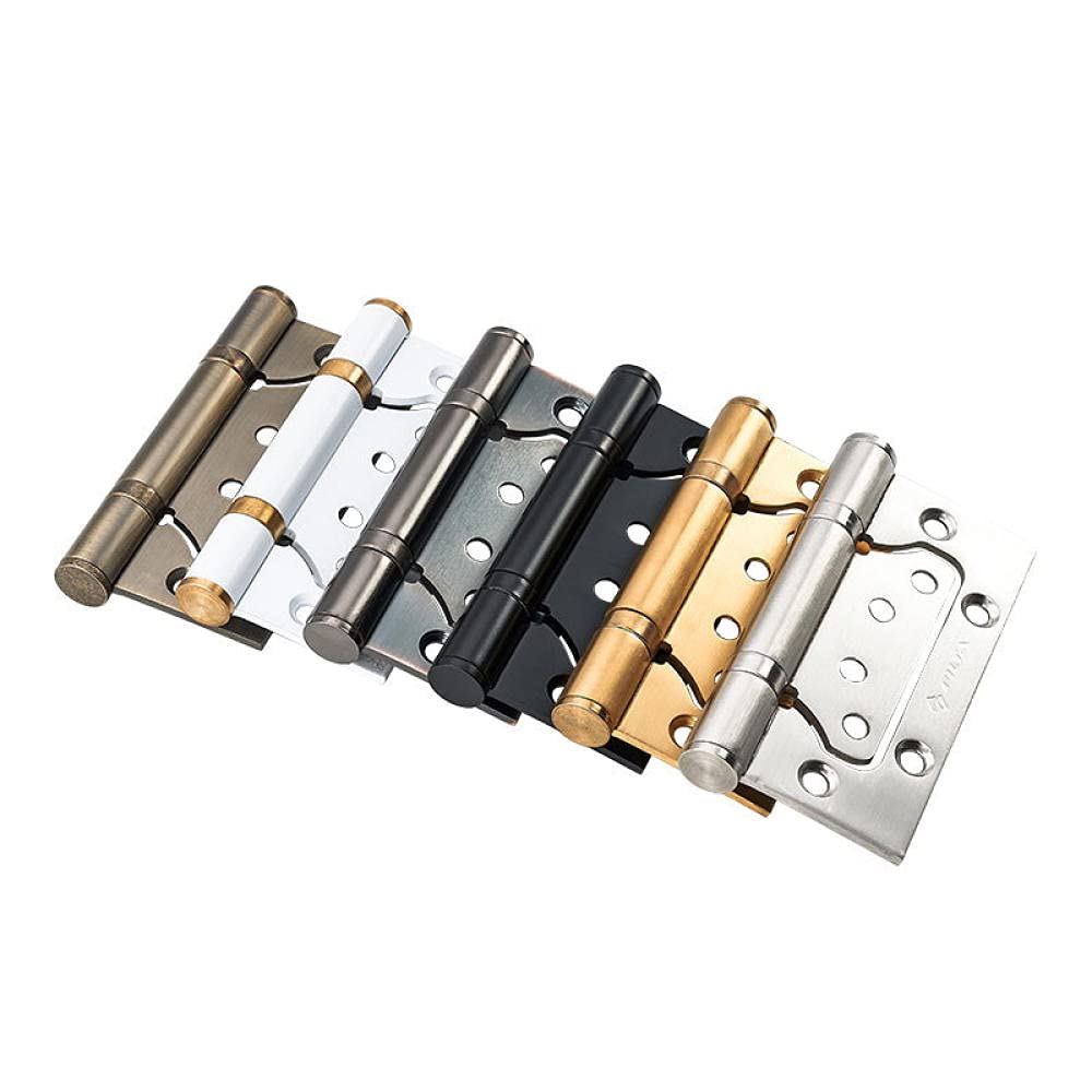 Cerniere Staccabili In Acciaio Inox Da 6.3 Cm - Per Porte Destrorse, Con Viti Di Montaggio