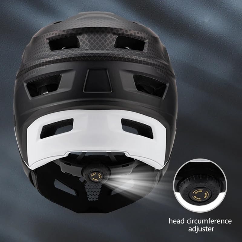 Casco de bicicleta adultos integral desmontable para deportes 3