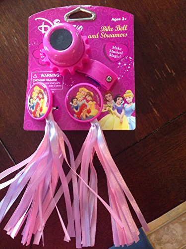 Best Price Disney Princess Bicycle Bell with Streamers NEW in Factory Packaging