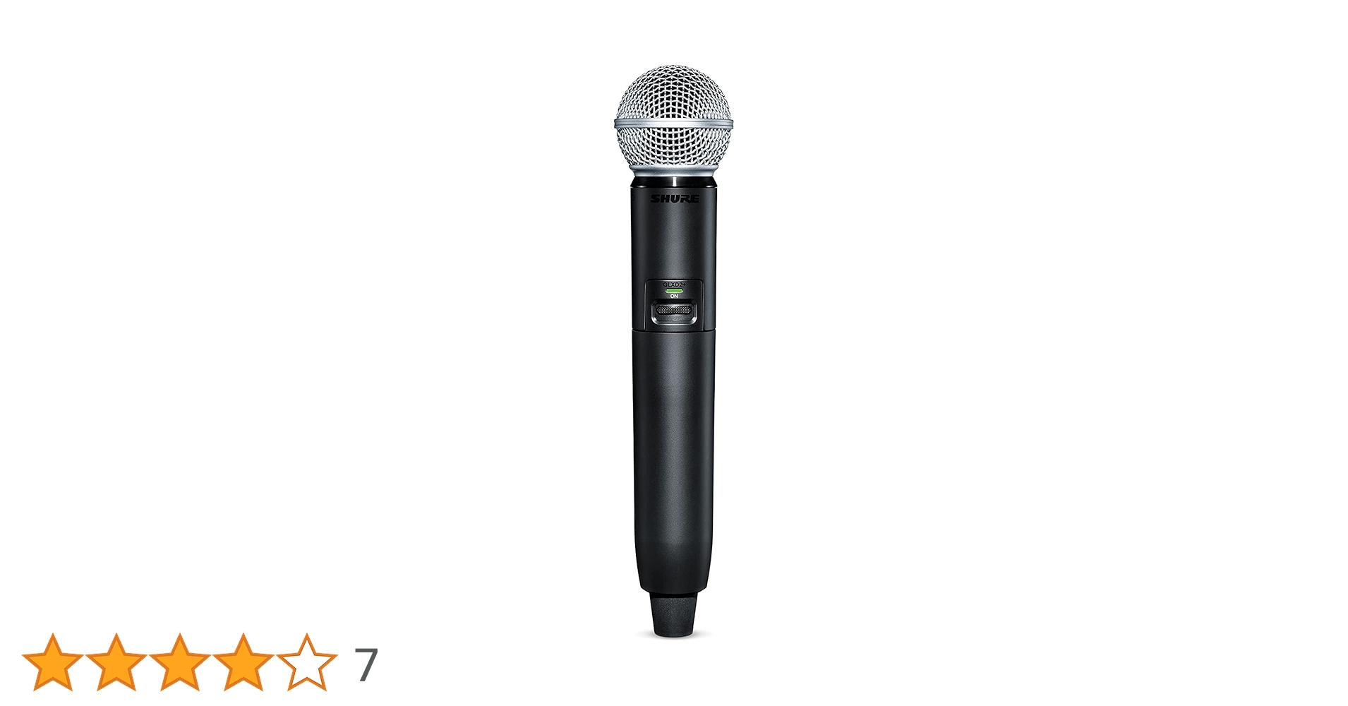 Shure GLXD2+/SM58 Handheld Wireless Transmitter with SM58 Vocal