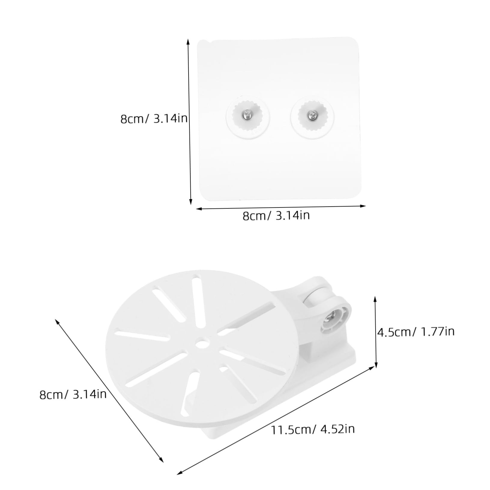 Balacoo Ring Camera Wall Mount Universal Bracket Easy to Install No Drill for Home Security Cameras