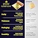 Barnabas Blattgold Edible Gold Leaf 24K - Cake Decorations, Loose Gold Leaf Sheets for Cupcakes - 3.1 inches, Book of 10