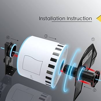 BETCKEY - 38mm x 13mm(1,5 in x 0,5 in) Perforated Etichette