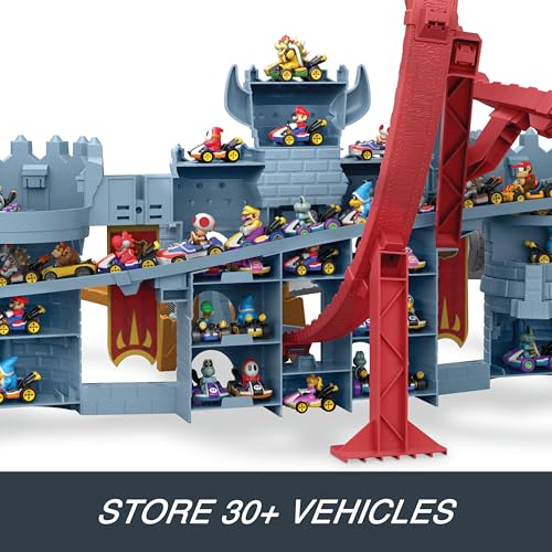​Hot Wheels Mario Kart Bowser’s Castle Playset & Kamek - image 5