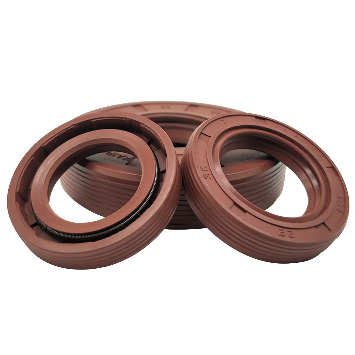 MACHSWON Fluorine Rubber Framework Oil Seal 28mmx35mmx8mm FKM Ring Washers TG4 Framework Oil Seal Gasket Fluororubbe Water Sealing Rings Grommets - Image 2