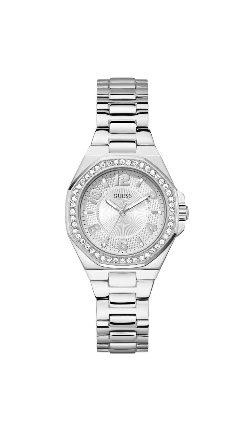 RELOJ GUESS - CONTESSA Cuarzo / 3 ATM Color esfera: Plateado/Gris Tamaño de la caja: 34,00