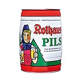 barril 4x Rothaus Pils 5 L barril de 5,1% vol
