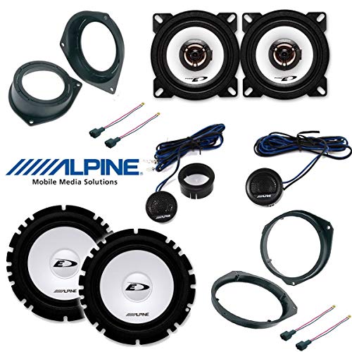 Kit Casse Altoparlanti Per Renault Clio 4 Serie 2012-2020 Anteriori E