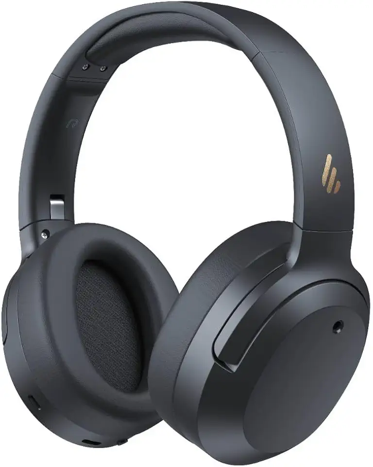 EDIFIER Fone com cancelamento de ruído e Hi-Res W820NB PLUS V25 (Cinza Escuro)