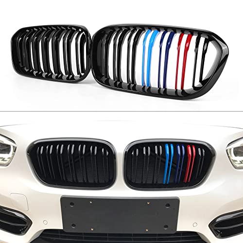 F06 Grille, Abs Front Replacement Kidney Grill For 6 Series F06 F12 F13 Gloss M Color #TOP30