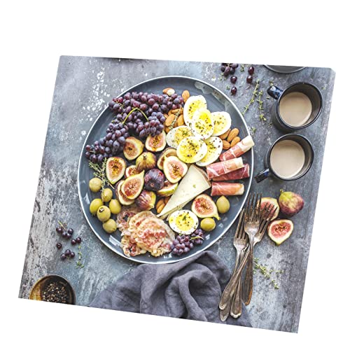 Coupe de fruits tableau graphite sur toile imprimée pour sublimer les murs de la cuisine