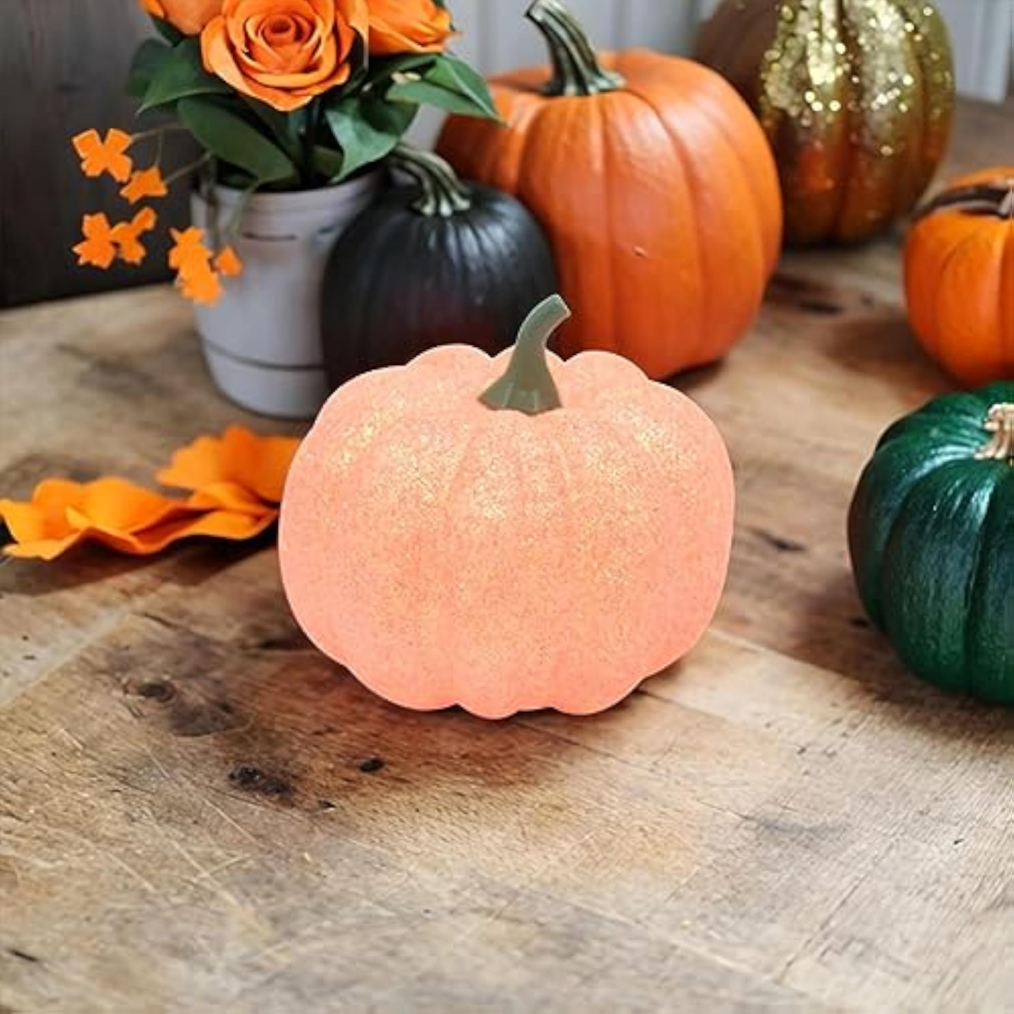 Artificial Pumpkin Decorative Pumpkin, Mantel Shelf