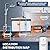 Uiyofok Stainless Steel Chromed Brass Bypass Sensor Valve Kit for Instant Hot Water Recirculating System,Replace The Old Plastic Version,Compatible With 500800,500805,367010,595926