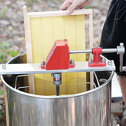 Manuelle Honigschleuder, Edelstahl Honig-Extrakor, Spezielles Design, Einfach zu Montieren, Imker und Bienenzüchter… – Bild 6
