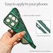 Wousunly Compatible with Oppo Reno 15 Pro 5G Case Clear Glitter Sparkly Bling Back Cover,Phone Case for Reno 15 Pro 5G Slim Silicone Shockproof Protection for Girls Women Crystal (Green)