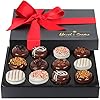Hazel & Creme Cookies Gift Box – Chocolate Gifts – Holiday Food Gift – Gourmet Food Gift for Him & Her – Chocolate…