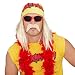 Hulk Hogan Hulkamania Complete Costume Set (Adult Medium, Red Sunglasses/Red Bandana)