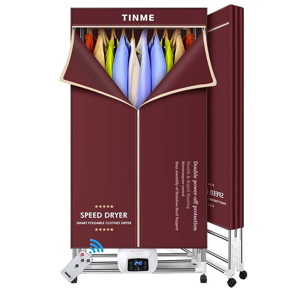 Sèche-linge électrique 2000W placard de séchage pliant automatique