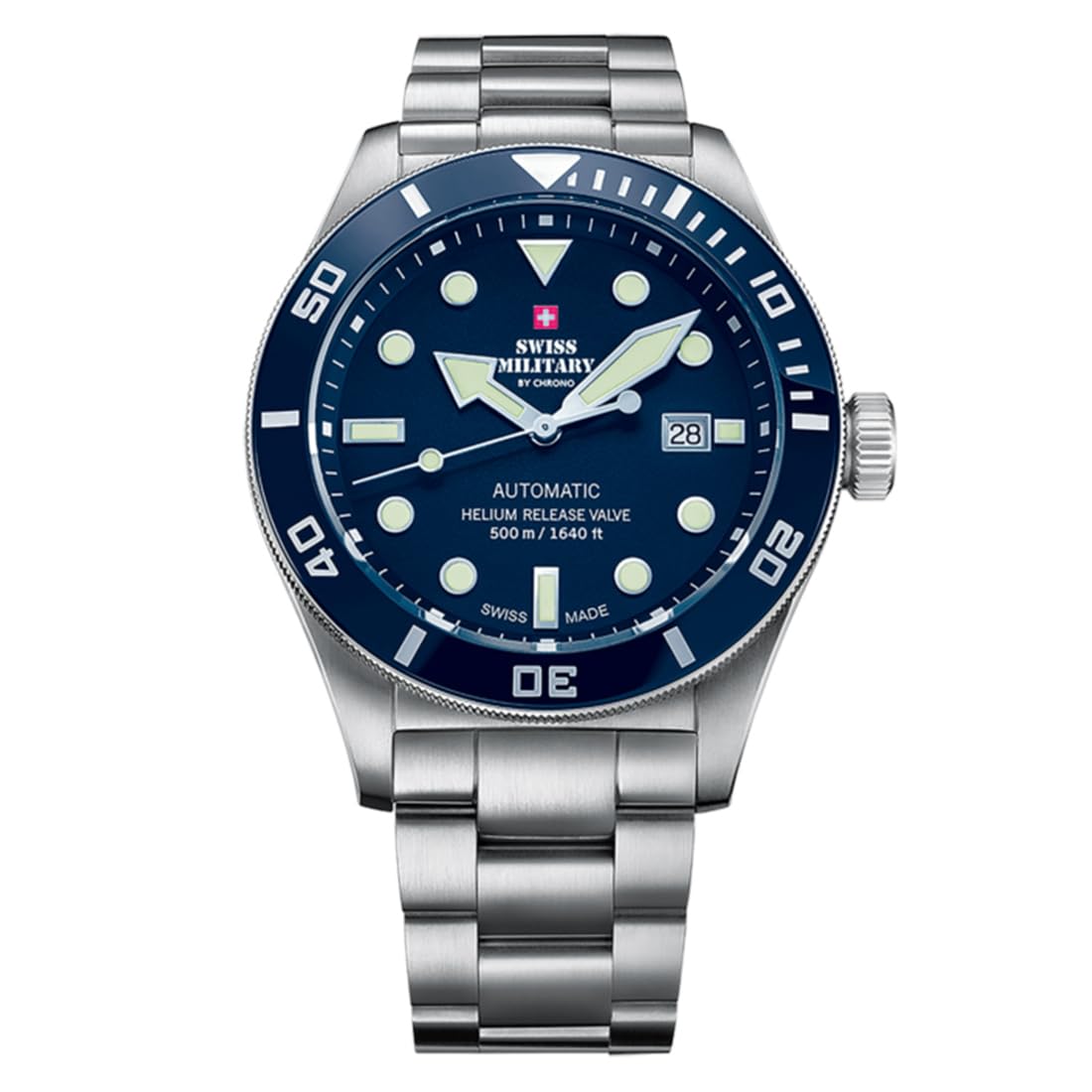 Swiss Military by Chrono Analogue Blue Dial Mens Watch-SMA34075.02 (B0CG9YRXJY) Amazon Price History, Amazon Price Tracker