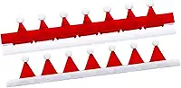 Dynwave Conjunto de 2 para rédeas de cavalo natalinas, decoração para cavalos de Natal, rédeas decorativas para passeios a cavalo em aniversários.