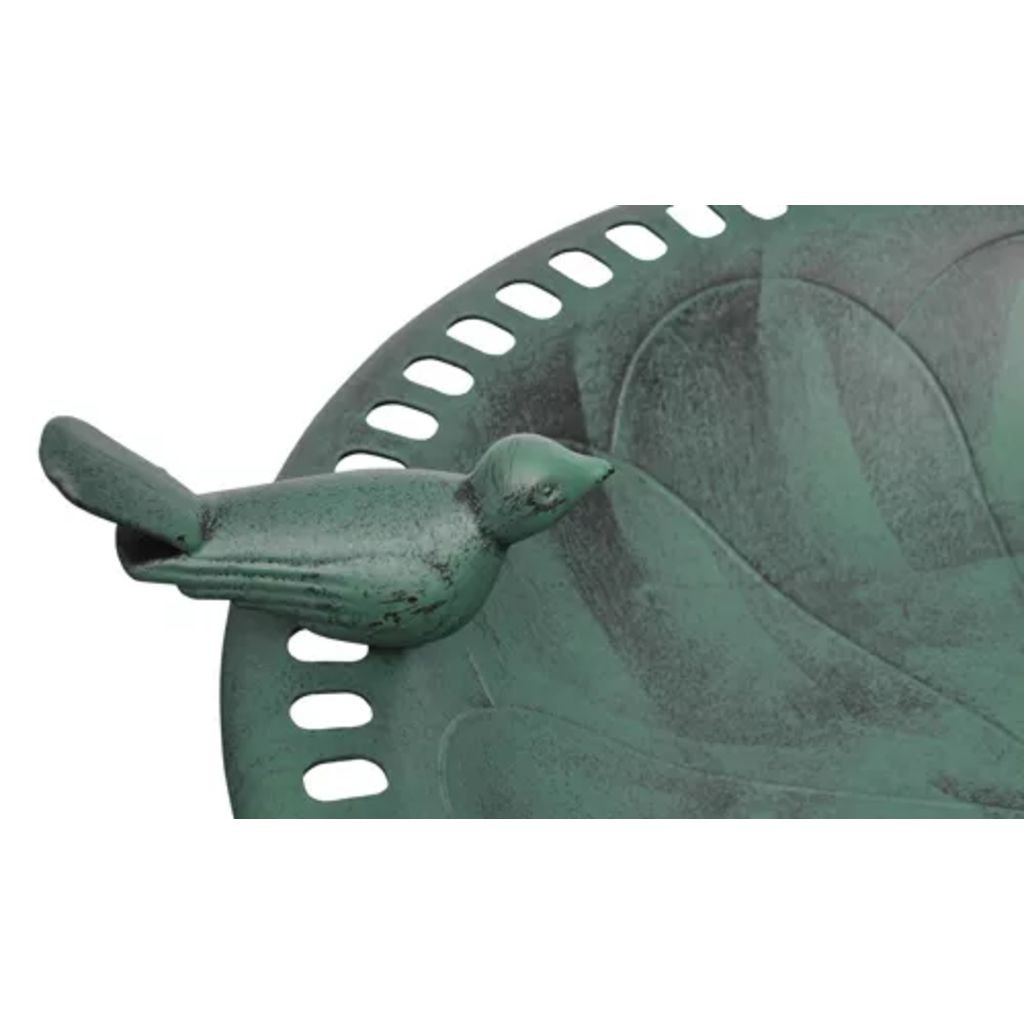 ARKEM Vaschetta per Uccelli con Uccello Decorativo,Abbeveratoio per Uccelli in Piedi Mangiatoia per Uccelli Abbeveratoio per Uccelli da Giardino Bagno Uccelli Beverini per Uccelli Bird Bath Garden