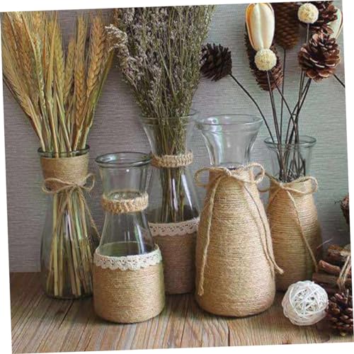 Cuerda de yute natural OSALADI de 100m, cordel resistente para manualidades 7
