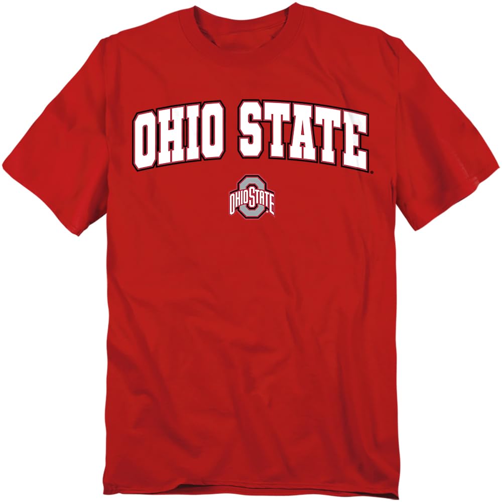 Official Collegiate Arch Logo Unisex Adult T Shirt Collection 2 — view 173