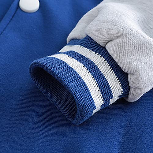 Baseball Jackets Boys Girls Fit Varsity Jacket Sweatsuits for Kids Two Piece Sports Trousers Suits4