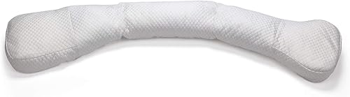 Delta Children BeautySleep - Almohada corporal, 13.50 pulgadas, color blanco