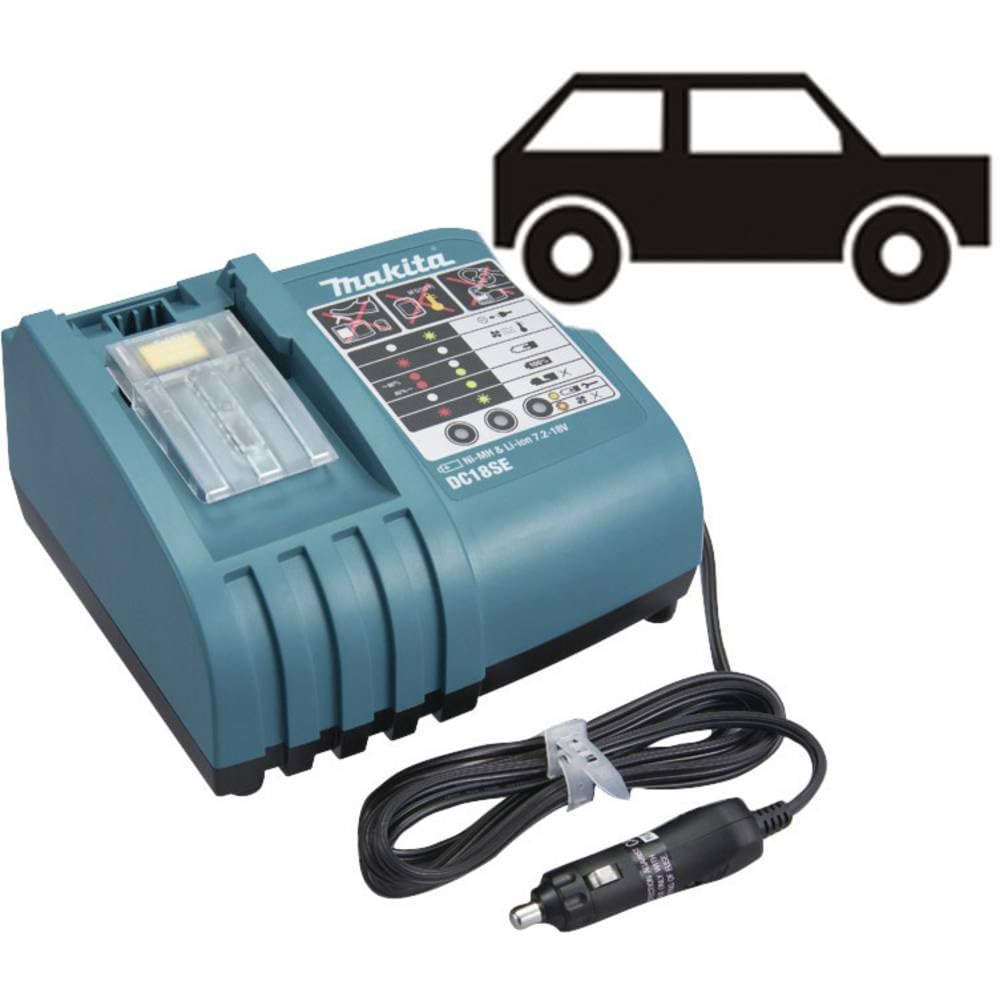 Chargeur 9.6 à 18V Makstar (prise allume cigare) DC18SE - MAKITA 194622-7