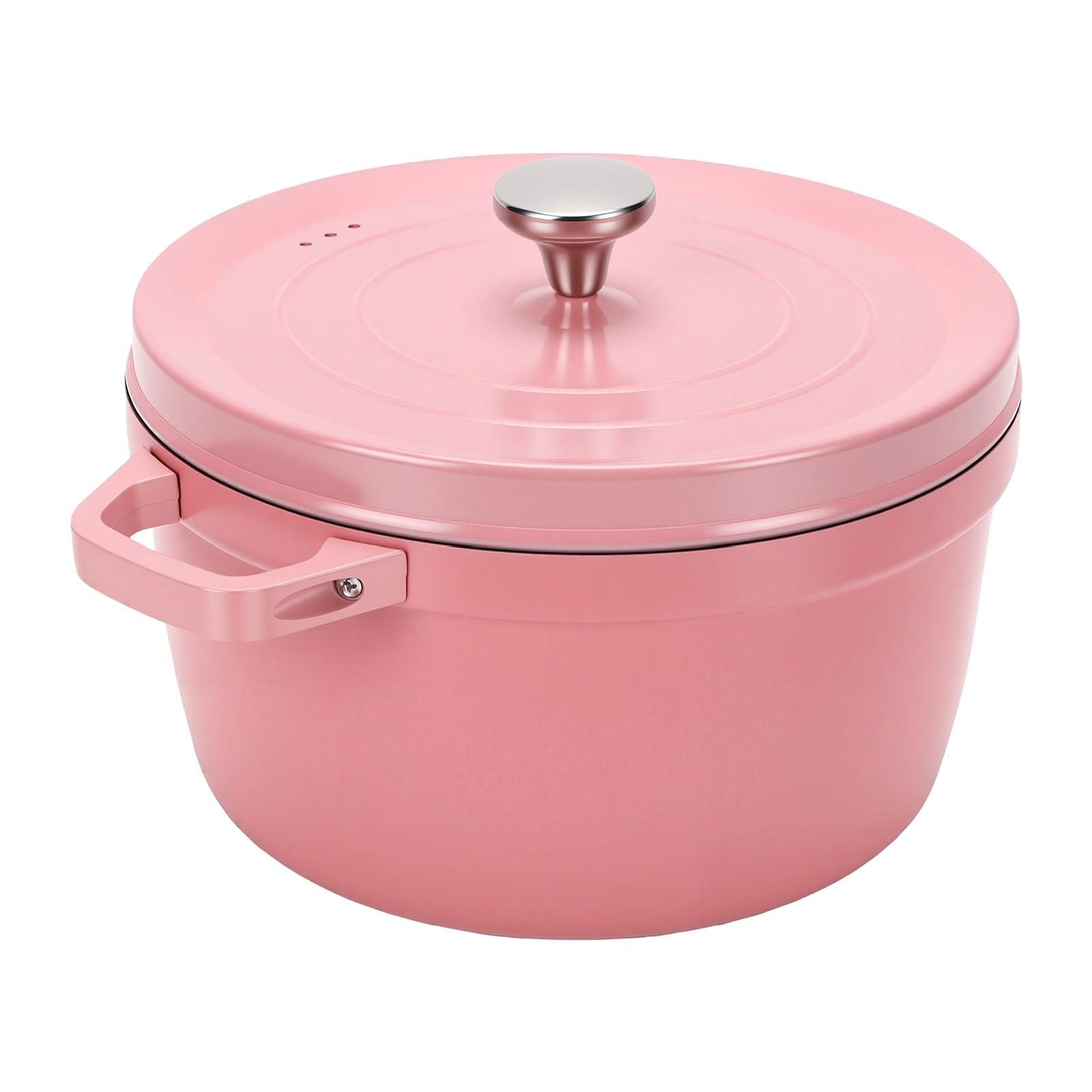 YUYTE Olla de Esmalte 24 Cm 4 L Antiadherente Gas Inducción Cocina