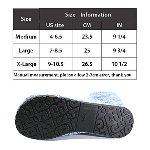 Image of Womens Non-slip Waterproof Slipper Socks With Grippers