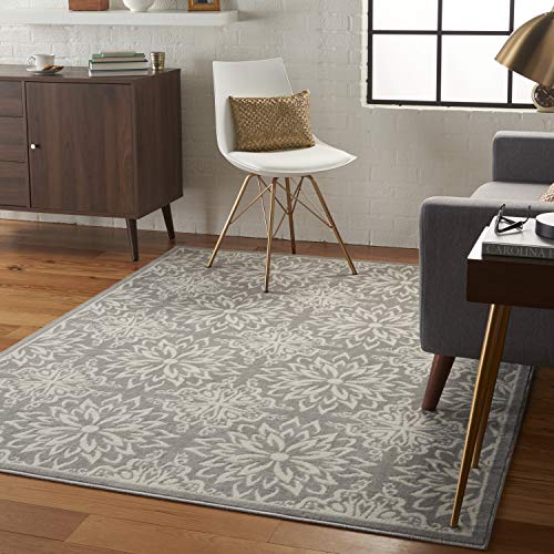 Tapete decorativo Nourison 5'3" x 7'3" rectangular miniatura 4