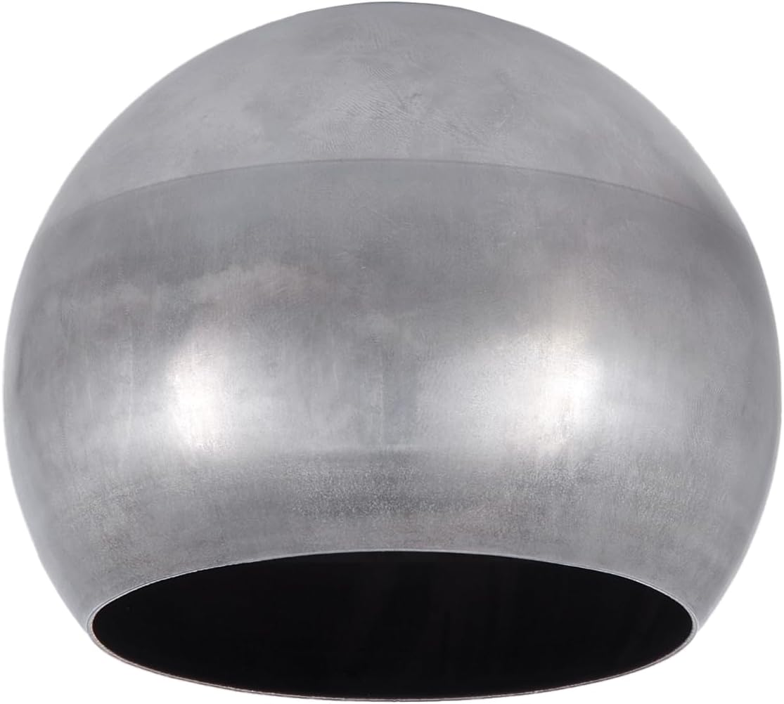 B&P Lamp® Eyeball Shape Steel Metal Shade, 4.75 Inch Diameter