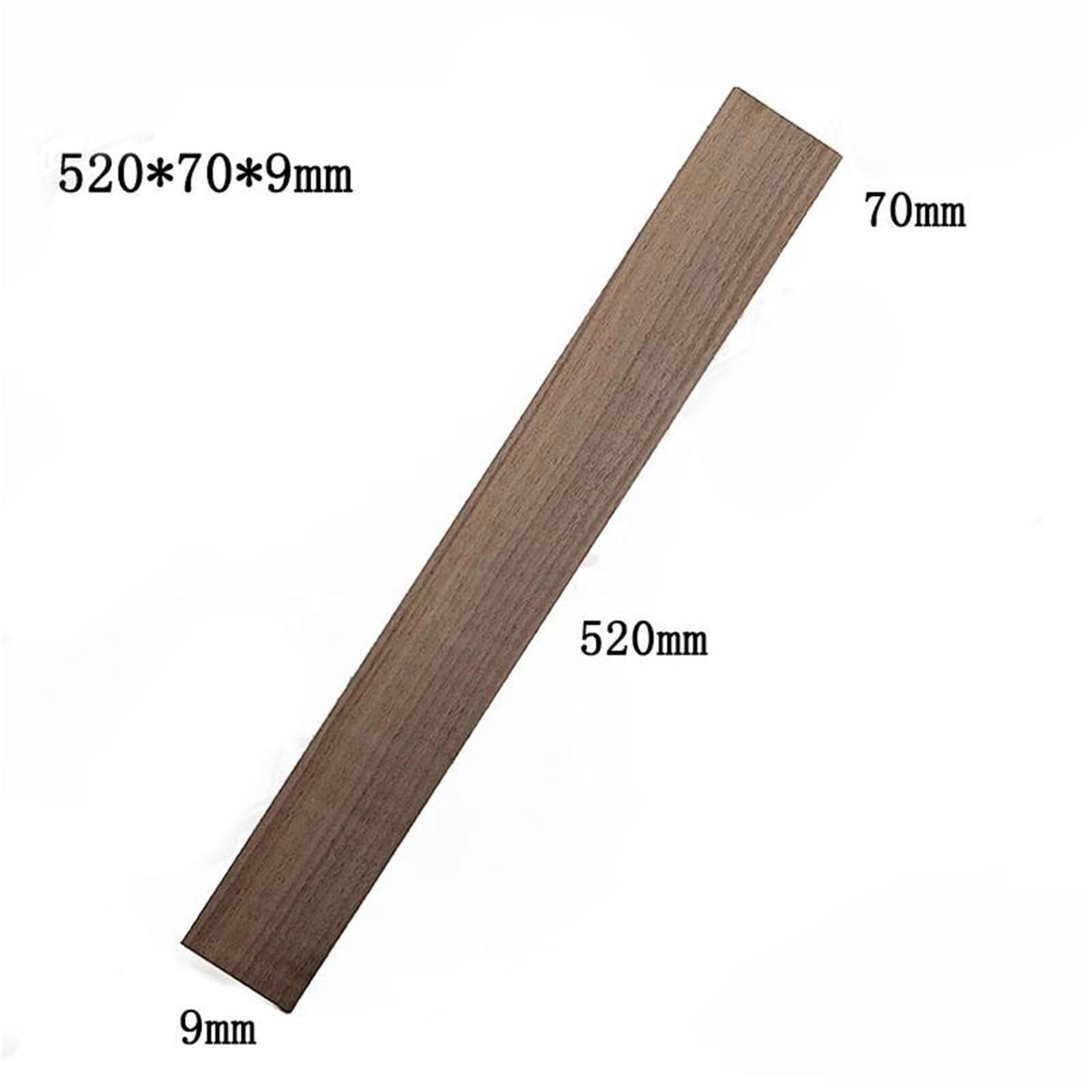 Podstrunnica Gitarowa Z Orzecha Włoskiego Puste Części I Akcesoria Do Instrumentów DIY (520 Mm) Tuner Gitary