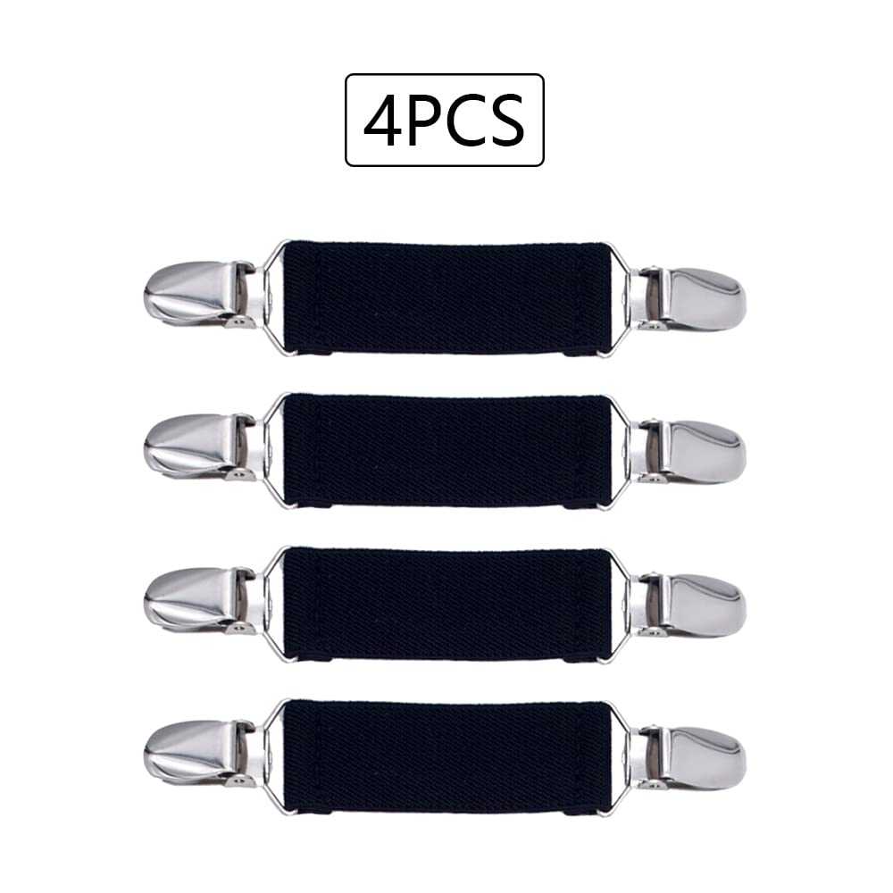 Wangzhenxi 6 Clips Ajustados Para Pantalones + Accesorios De Cárdigan