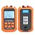 Optical Power Meter, Fiber Optic Cable Tester Portable Optical Power Meter, Mini Fiber Light Attenuation Tester Red?Light All?in?One Wavelength Memory