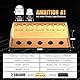 Ambition A1 Drahtloser Tattoo Farbe Mixer – IP53 wasserdichter Lab Vortex Mixer mit 2400mAh Akku, 12 Farbbechern & 200 Magnetrührstäben für Tätowierer