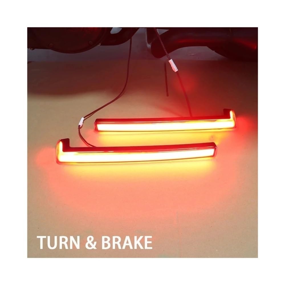 luz matricula Luces Traseras Freno Indicador de luz Trasera LED, señal Giro FLHP Police FLHR para Road King, para Touring, para, para Touring 2014-2022