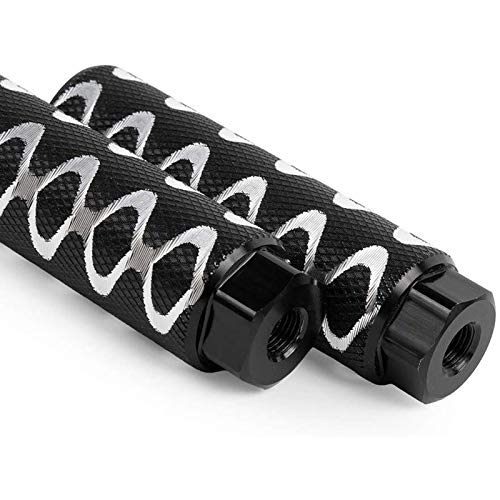 image for OUTLETNY Bike Pegs, 3/8 inch - 26 Teeth Aluminum Alloy Bike Pegs Anti-