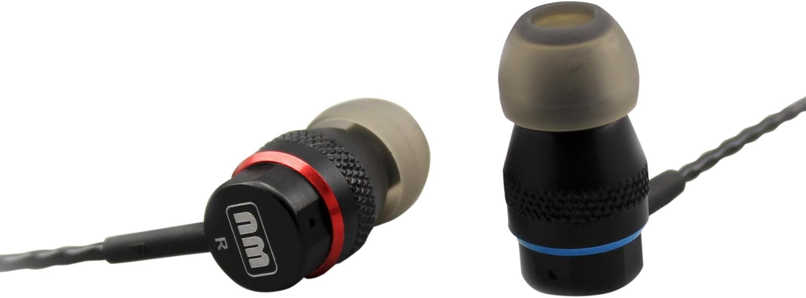 B2M Dual-Driver Headphones with Mic, Black