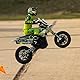 LOSI 1/4 Promoto-SM FXR Supermoto Ferngesteuertes Motorrad RTR mit Schwungrad Stabi Stoßdämpfer 3 Fahrmodi Brushless Kettenantrieb Kupplung inkl Akku und Ladegerät